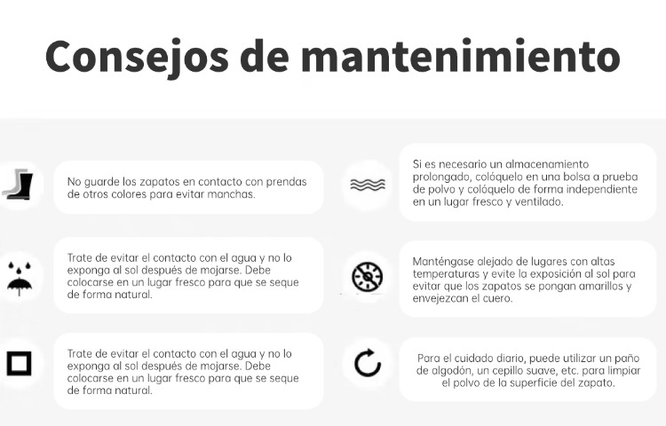 Sugerencias de mantenimiento